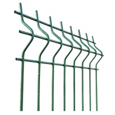 Svařovaný plotový panel 3D ZnPVC 2500x1530x5mm zelená
