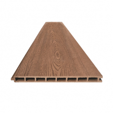 WPC plotová deska vzor dřeva 258x20x1830mm, hnědá