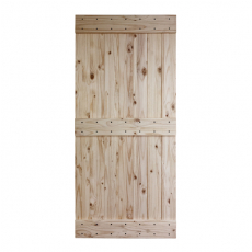 Dveře z borového dřeva EKO03 bez povrchové úpravy