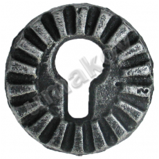 Štítek zámkový-fab cast iron, D68mm