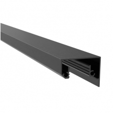 Krycí lišta pro profil AL/0006..., AL/0006-ECO, BLACK ELOX