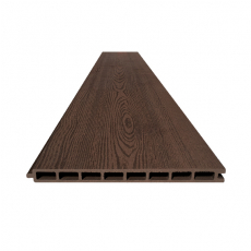 WPC plotová deska vzor dřeva 258x20x1830mm, ořech
