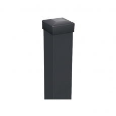 Sloupek Ocelový dorazový k brance IMPERIAL 100x100x2200mm, Antracit
