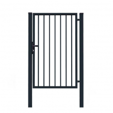 Branka 1kř. Industry ZnPVC 1000x2000mm, antracit se sloupky