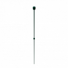 Opěrná tyč k rostlinám ZnPVC 1750mm zelená