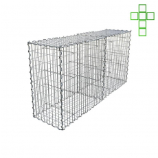 Gabionový koš 200x100x50cm oko 5x10cm koncový / samostatný
