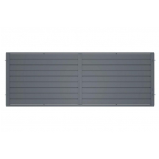 Brana 2kř. Ocelová SAN 4000x1500mm, Auto, Grafitová šedá