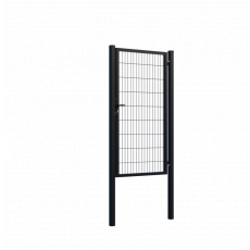 Branka Square ZnPVC 1000x1800mm, černá