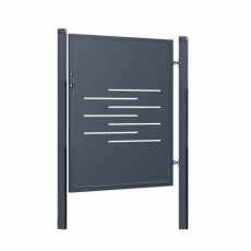 Designová branka LINE 1kr. 1000x1200mm antracit