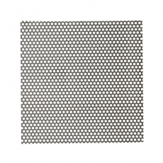 Děrovaný plech Fe D5mm rozestup 8mm 1x2m