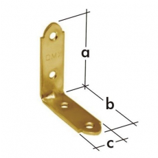 Úhelník 75x75x17mm