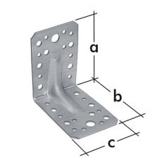 Úhelník s prolisem 90x50x55x2,5mm