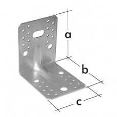 Úhelník s prolisem 105x105x90mm