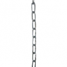 Řetěz dlouhý článek 6 mm DIN 763 / 5685C Zn