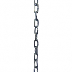 Řetěz polodlouhý článek 4 mm DIN 763/5685A Zn