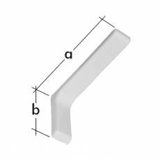 Konzola s plastovým krytem 180x115mm