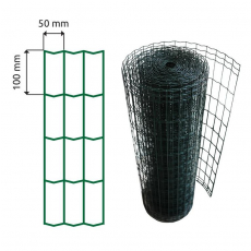 Pletivo svařované 100x50x2,2-800mm 25m zelená