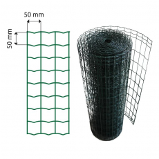 Pletivo svařované 50x50x2,5-2000mm 25m zelená