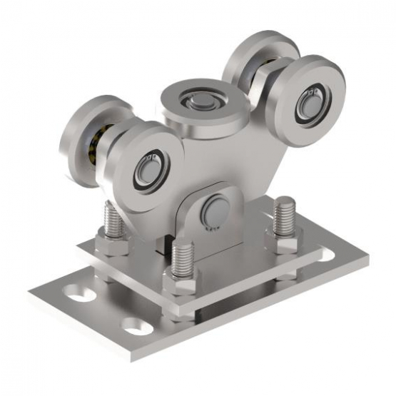 Vedenie spodné - ECO profile 80x80mm - detail 4 - detail 4