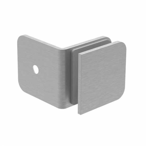 Zasklenie pevne - držiak skla, AISI 304, T 8-10 mm - detail 2 - detail 2