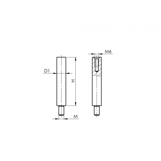 Držiak madla - vaničky - detail 2 - detail 2