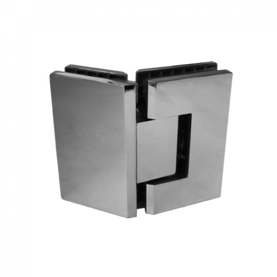 Záves pre sklenené dvere sklo/sklo 135 stup. AISI3 - detail 1 - detail 1