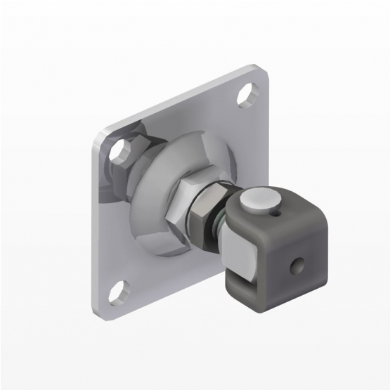 Záves nastaviteľný s kotviacou prírubou - detail 1 - detail 1