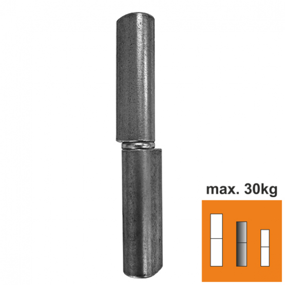 Záves navariteľný D16, L120mm - detail 1 - detail 1