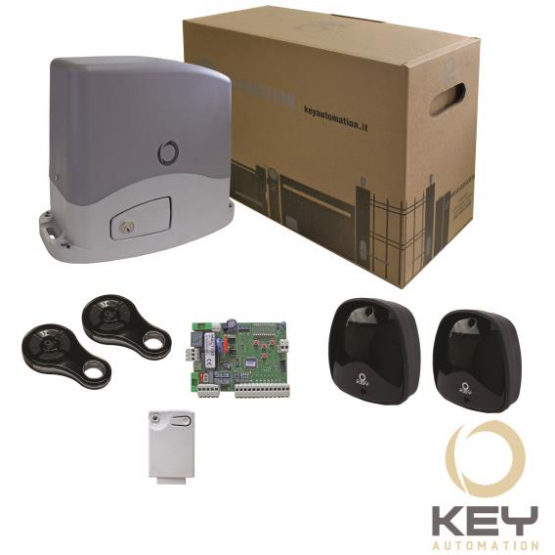 KEY pohon pre posuv. brány, kit, max 800kg, - detail 3 - detail 3