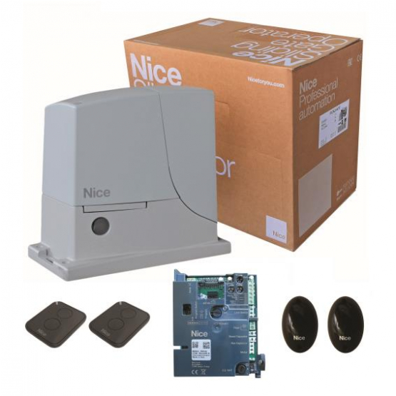 NICE pohon posuv. brán, max 1000kg s fotobunkami - detail 1 - detail 1