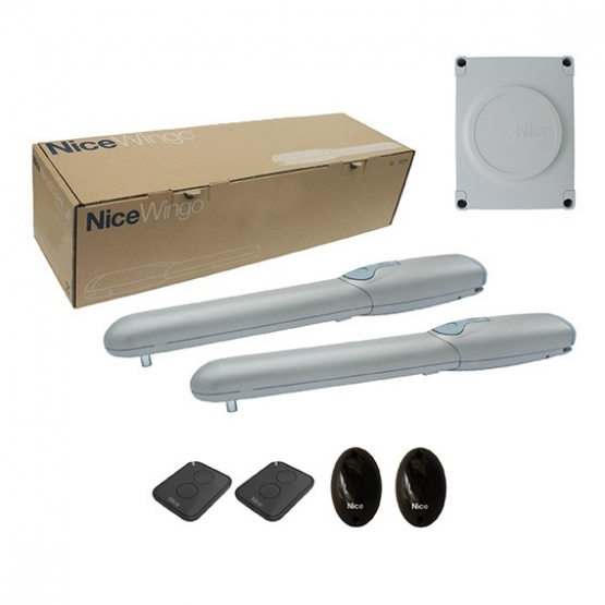 Nice pohon pre dvojkrídlovú bránu, sada s fotobunkami - detail 1 - detail 1