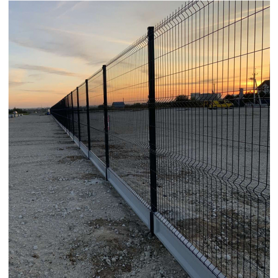 Zváraný plotový panel 3D ZnPVC 2500x1730x4mm zelená - detail 2 - detail 2