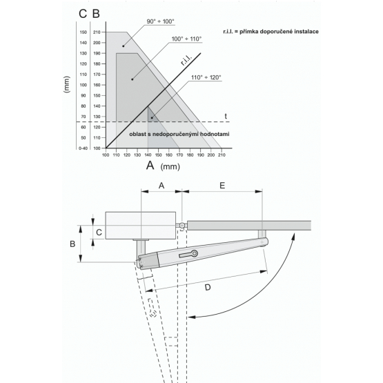 Nice pohon pre dvojkrídlovú bránu, sada s fotobunkami - detail 3 - detail 3