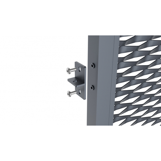 Plotové pole hliníkové 2000x1500mm ťahokov antr. - detail 1 - detail 1