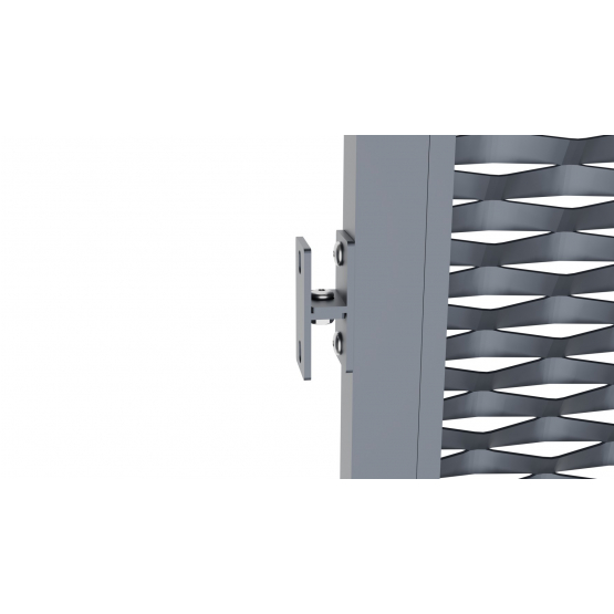 Plotové pole hliníkové 2000x1500mm ťahokov antr. - detail 3 - detail 3