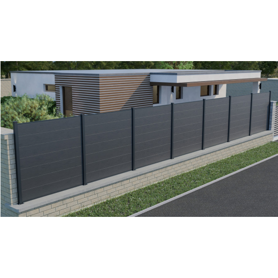 WPC plotová doska KASANDRA 258x20x1830mm, hnedá - detail 1 - detail 1