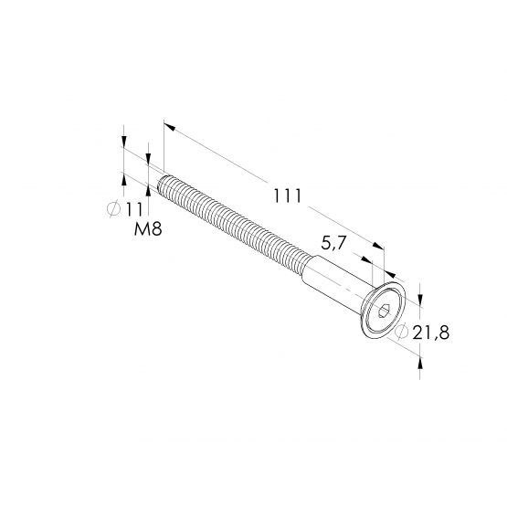 Nerezová kotva - detail 3 - detail 3