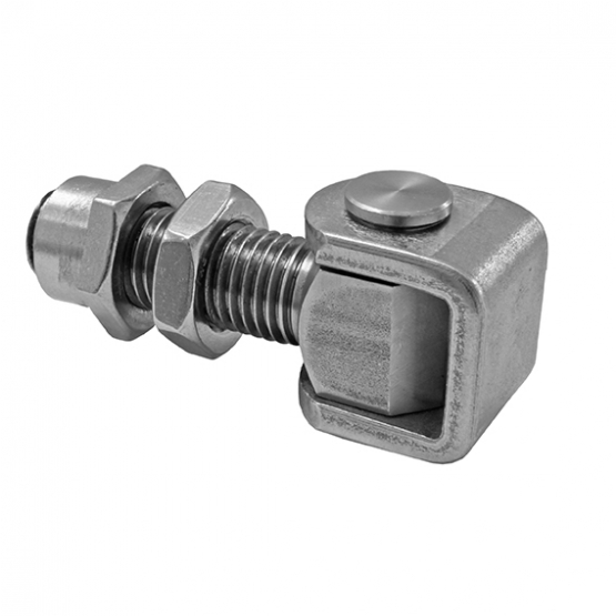 INOX záves nastav. s navariteľnou maticou M20 - detail 1 - detail 1