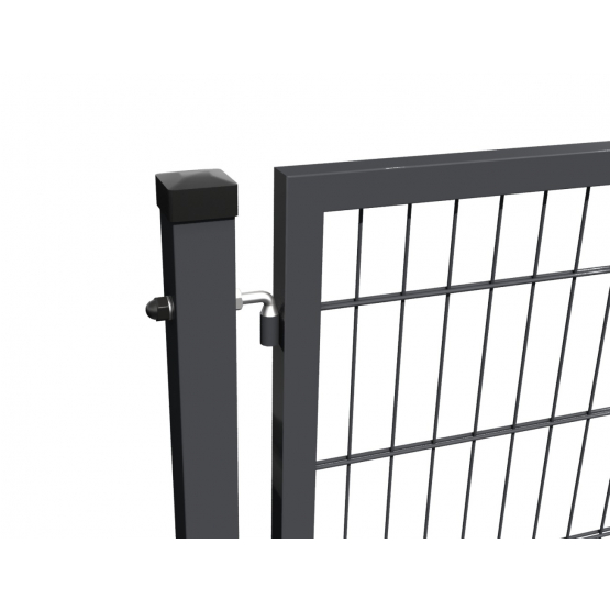 Brána 2kr. 2D BOX ZnPVC 4000x1800mm RAL7016 antracit - detail 2 - detail 2