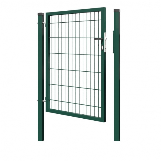 Bránka 1kr. 2D BOX ZnPVC 1000x1200mm RAL6005 zelená - detail 1 - detail 1