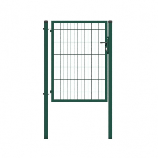 Bránka 1kr. 2D BOX ZnPVC 1000x1200mm RAL6005 zelená - detail 2 - detail 2