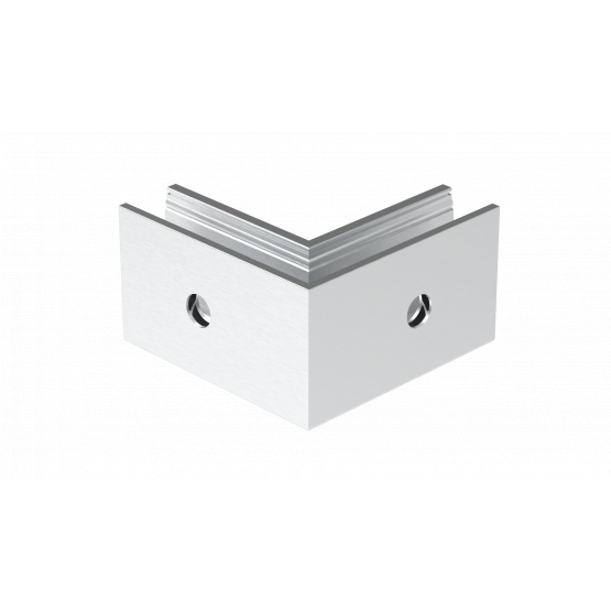 Celosklenené zábradlie-profil-bočné kotvenie - detail 1 - detail 1