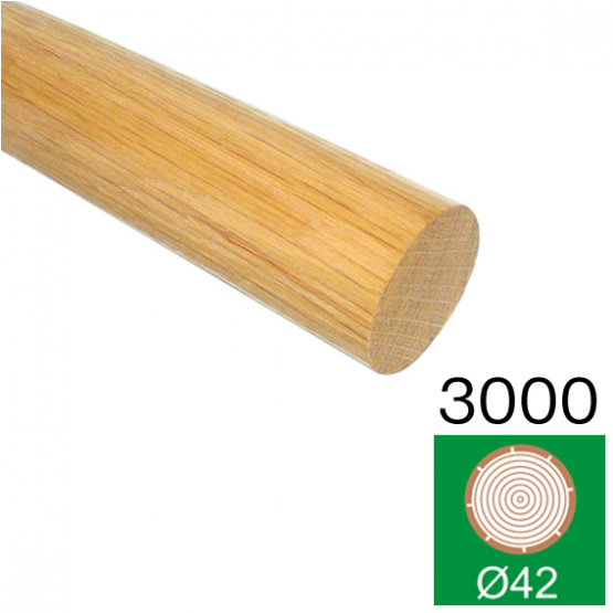 Madlo drevené - DUB - detail 1 - detail 1