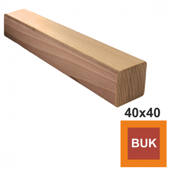 Madlo drevené - BUK - detail 1 - detail 1