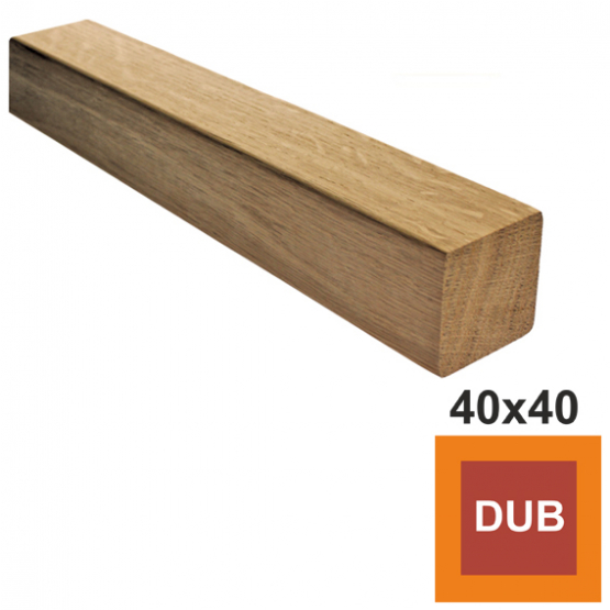 Drevené madlo - DUB - detail 1 - detail 1