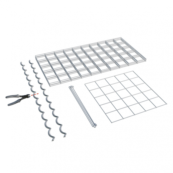 Gabiónový kôš 100x50x50cm oko 10x10cm priebežný - detail 1 - detail 1