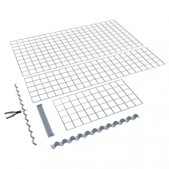 Gabiónový kôš 200x100x50cm oko 10x10cm koncový / samostatný - detail 1 - detail 1