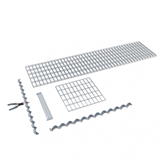 Gabiónový kôš 200x50x50cm oko 5x10cm priebežný - detail 1 - detail 1