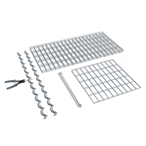 Gabiónový kôš 100x50x50cm oko 5x10cm koncový / samostatný - detail 1 - detail 1