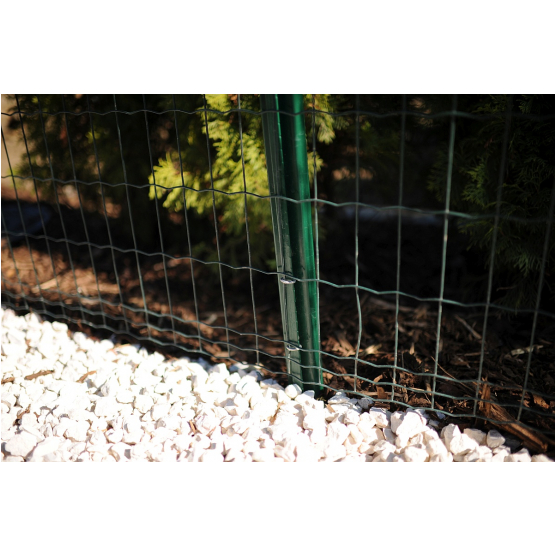 Pletivo zvárané 100x50x2,5-600mm 15m zelená - detail 2 - detail 2